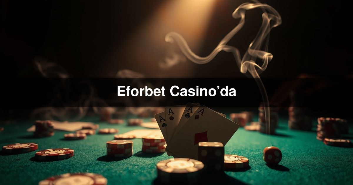 Eforbet Casino’da
